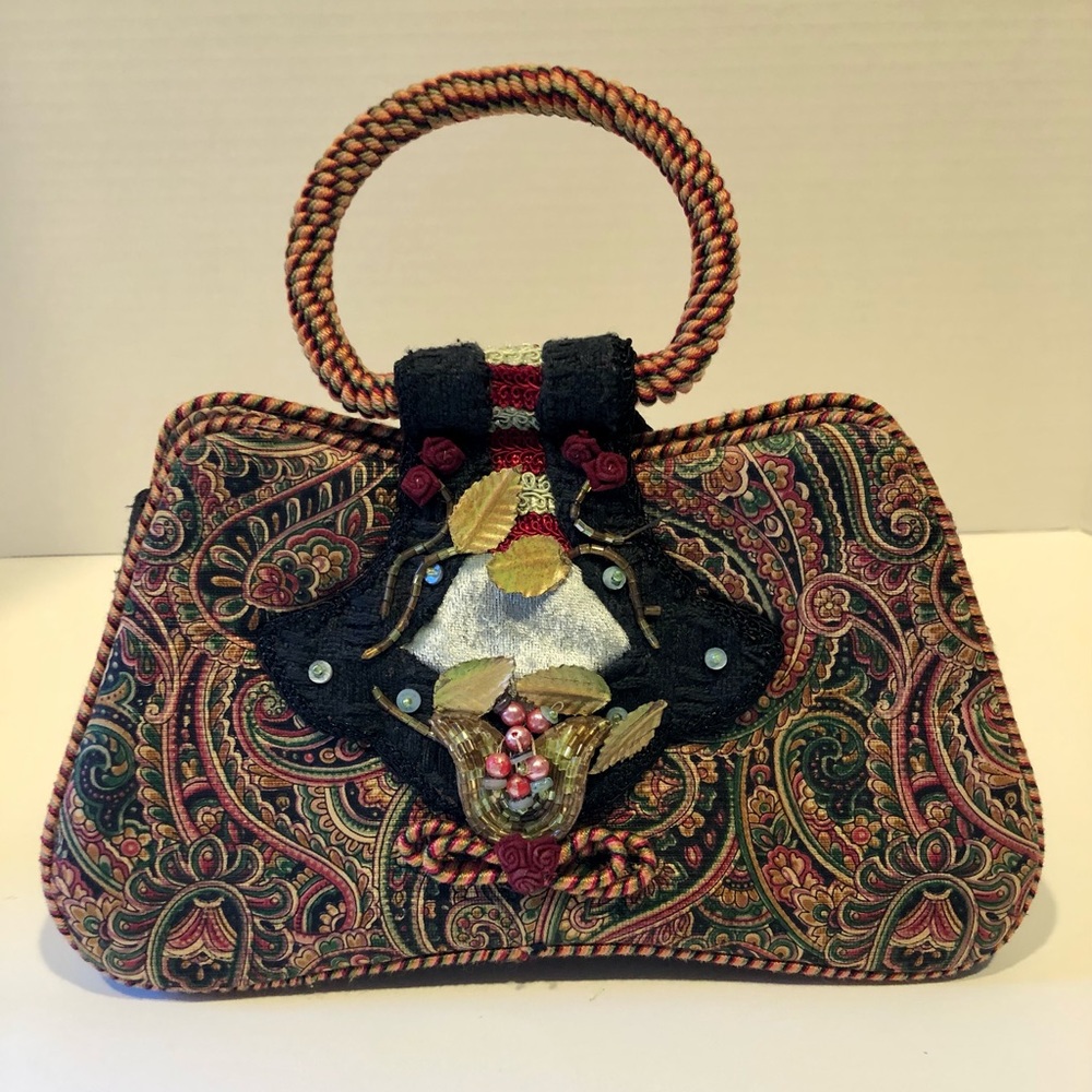 Vintage Mary Frances Handbag Purse